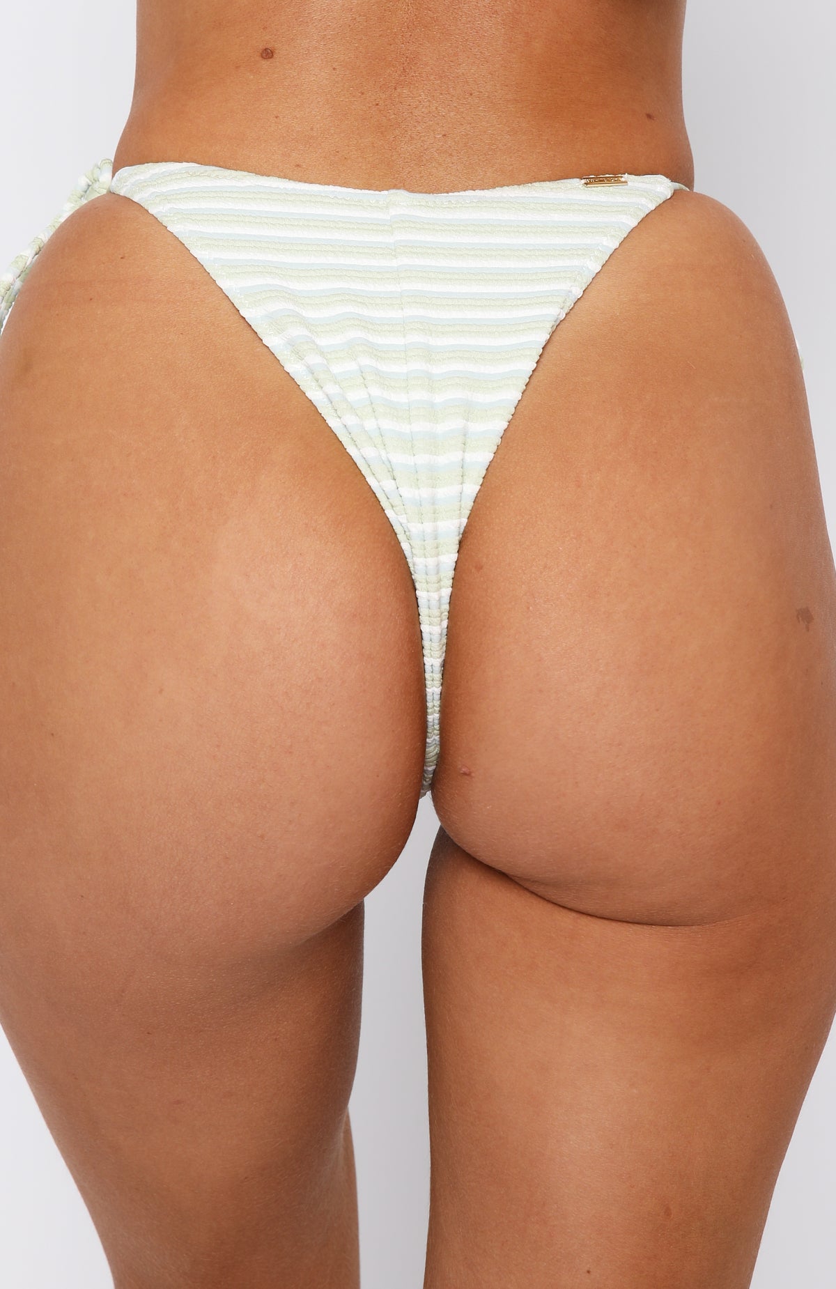 Milos Bottoms Sage Stripe