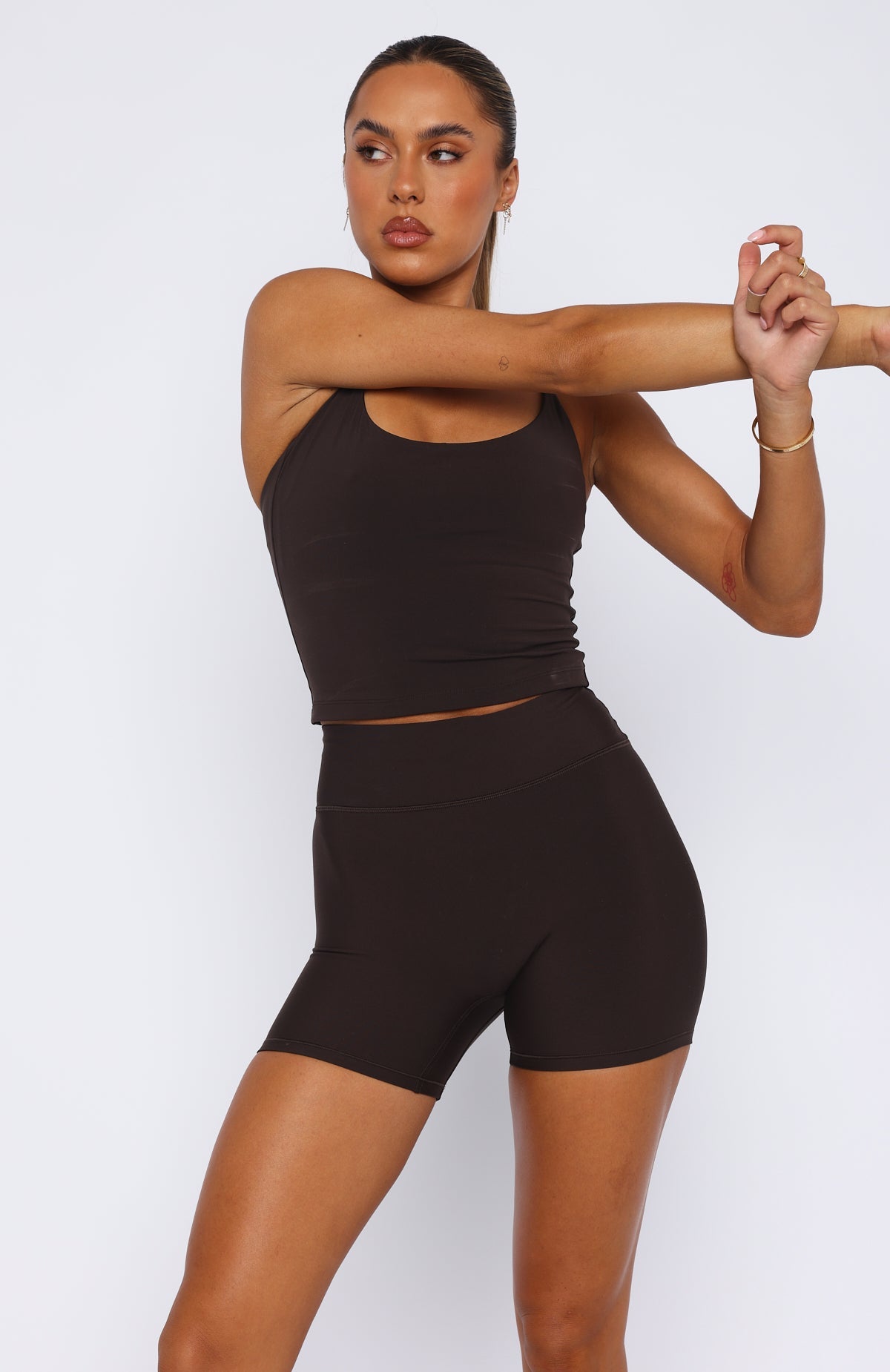 Pull Through Crop Espresso