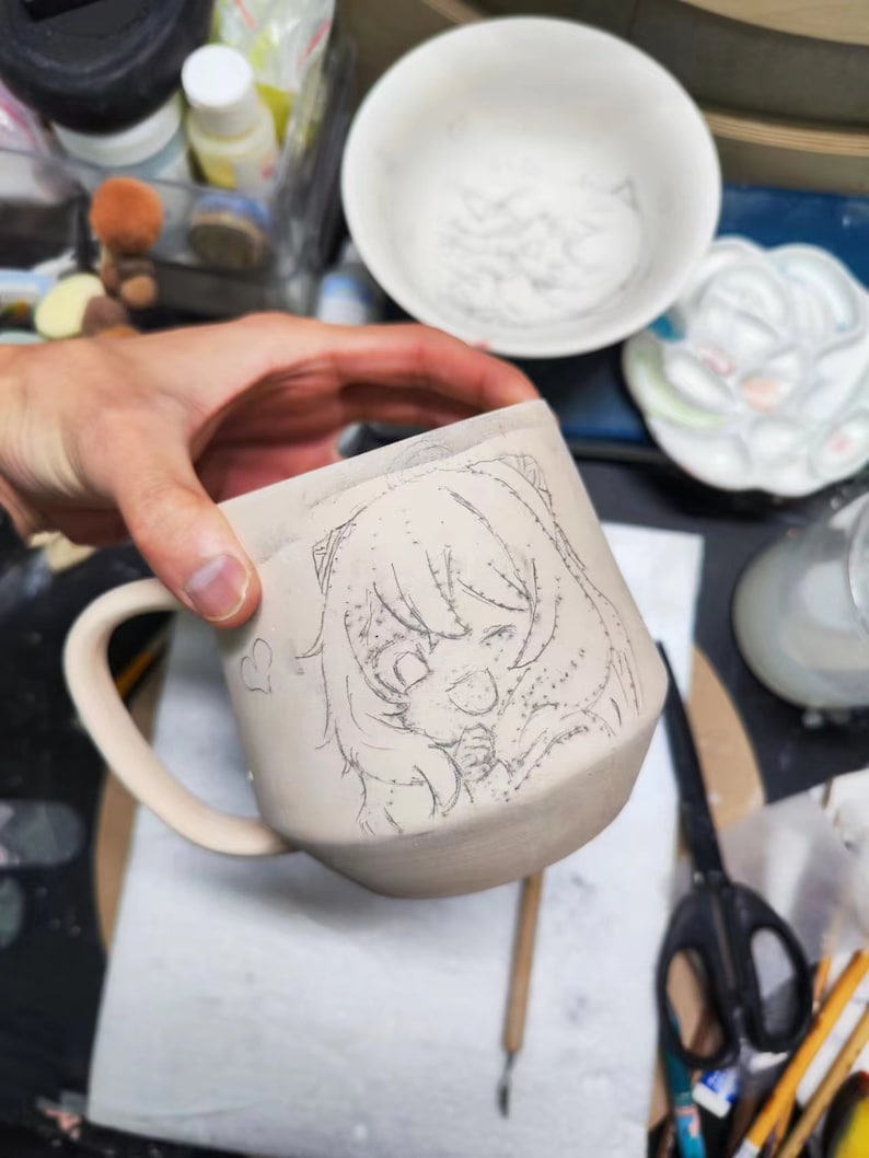 Spy Anime-Inspired Ceramic Mug, Anime Mug With Japanese Anime Art